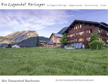 Tablet Screenshot of berlinger.at